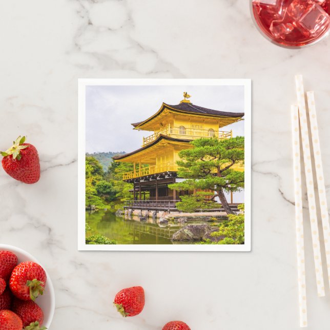 Guardanapo De Papel Kinkaku-ji, pavilhão de ouros, Quioto (Insitu)