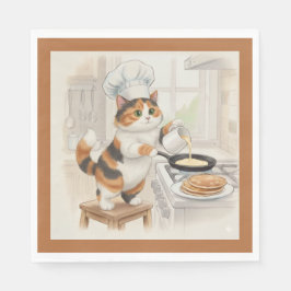 Guardanapo De Papel Kitty Kitchen, Calico, Napkins