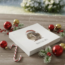 Guardanapo De Papel Kiwi de Natal bonito, personalizado