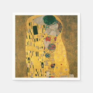 Guardanapo De Papel Klimt // A Pintura Do Beijo