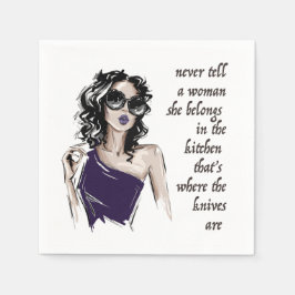 Guardanapo De Papel Knives de cozinha pertencem