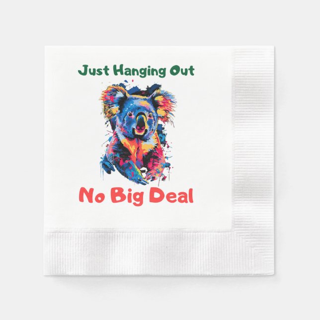 Guardanapo De Papel Koala (Frente)