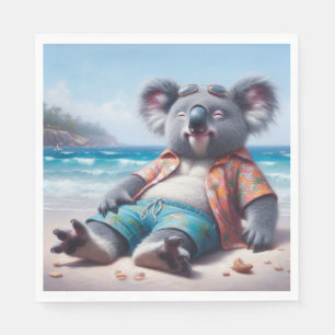 Guardanapo De Papel Koala Beach