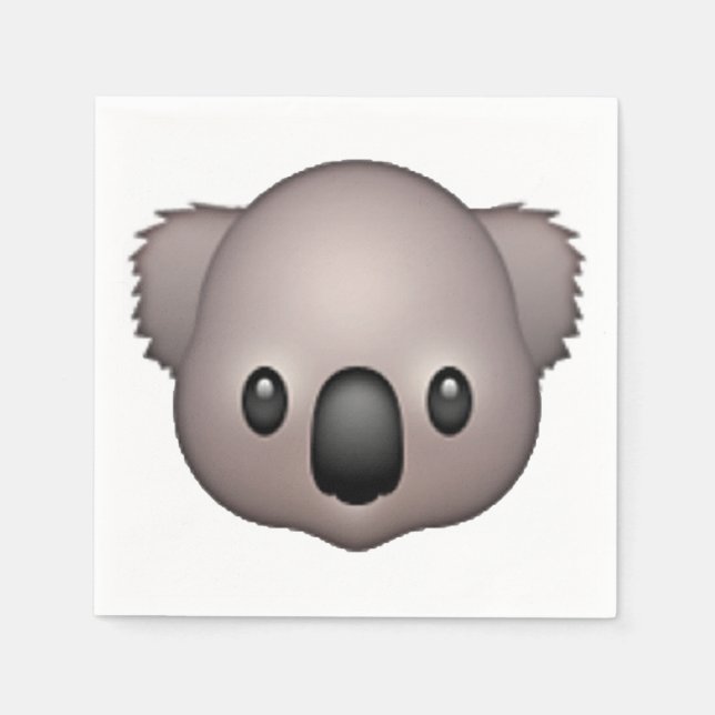 Guardanapo De Papel Koala - Emoji (Frente)