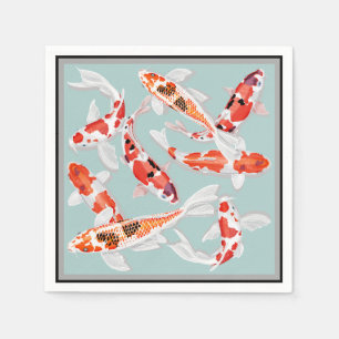 Guardanapo De Papel Koi