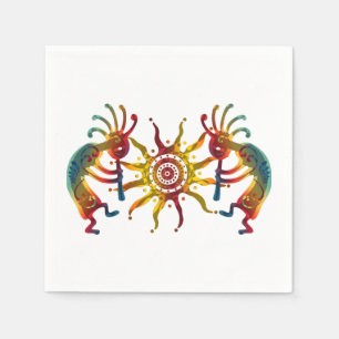 Guardanapo De Papel KOKOPELLI DUO SUN + suas ideias