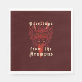 Guardanapo De Papel Krampus Napkins