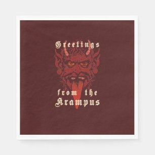 Guardanapo De Papel Krampus Napkins