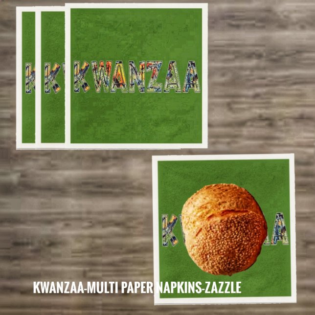 Guardanapo De Papel Kwanzaa-Multi (Criador carregado)