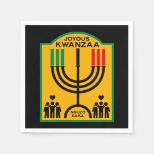 Guardanapo De Papel Kwanzaa Umoja