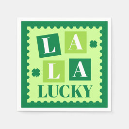 Guardanapo De Papel La La Lucky St. Patrick’s Day