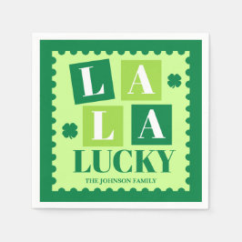 Guardanapo De Papel La La Lucky St. Patrick’s Day Party