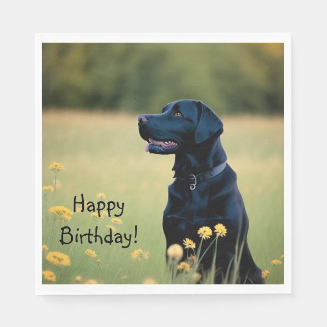 Guardanapo De Papel Laboratório Preto (Frente)