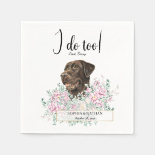 Guardanapo De Papel Labrador Retriever Dog Casamento Cocktail Napkins