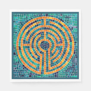 Guardanapo De Papel LABYRINTH II Livro-Padrão para o almoço - Nápoles