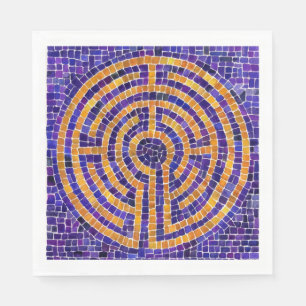 Guardanapo De Papel LABYRINTH MOSAIC Standard Luncheon Paper Napkins