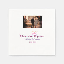 Laço rosa comemora 50 anos de casamento 