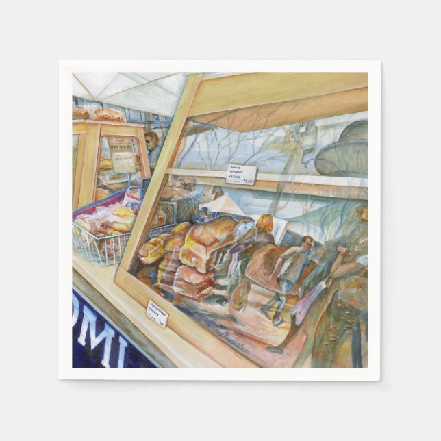 Guardanapo De Papel Lado ensolarado da insanidade (Frente)