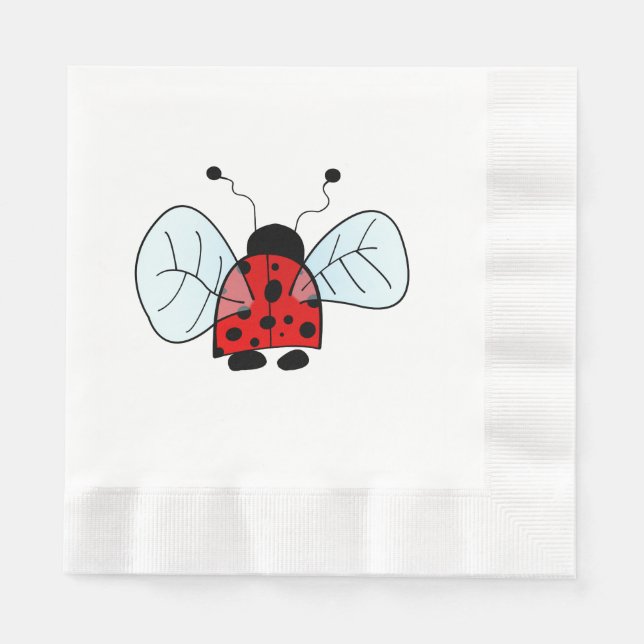 Guardanapo De Papel Ladybird (Frente)