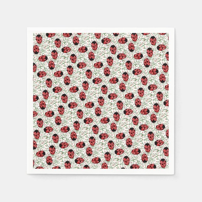 Guardanapo De Papel Ladybug (Frente)