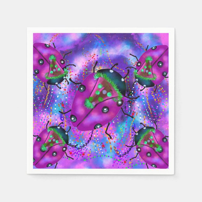 GUARDANAPO DE PAPEL LADYBUG ART (Frente)