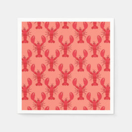 Guardanapo De Papel Lagosta Festa de aniversário-Enfermeira