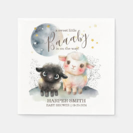 Guardanapo De Papel Lamb Chá de fraldas neutro