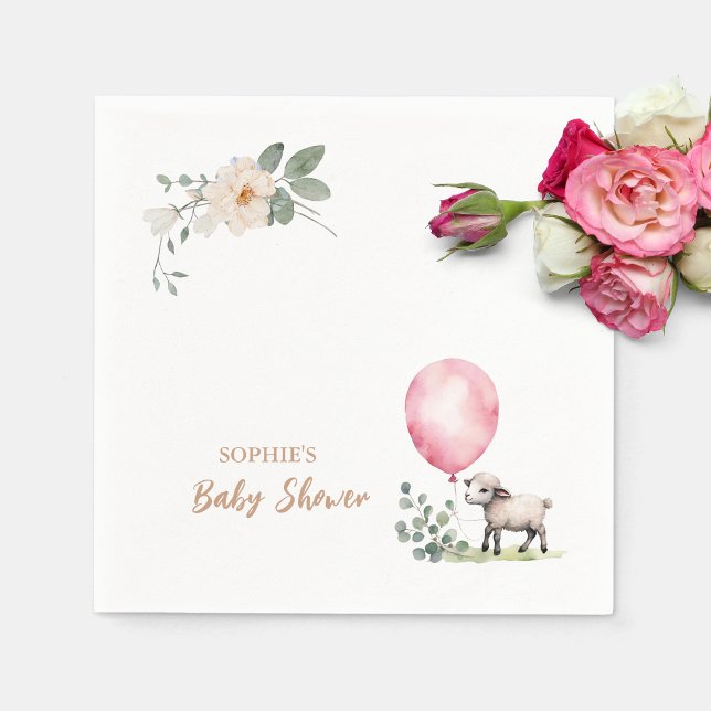 Guardanapo De Papel Lâmpada Cor-de-rosa doce (Criador carregado)