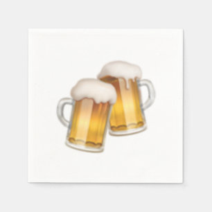 Guardanapo De Papel Lâmpadas De Cerveja Piscantes - Emoji