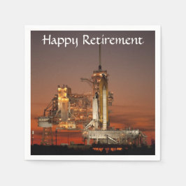 Guardanapo De Papel Lançamento do ônibus espacial Atlantis NASA