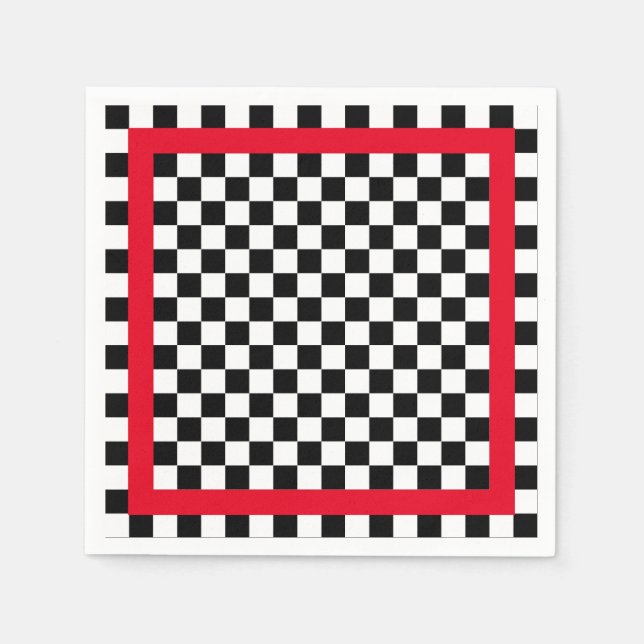 Guardanapo De Papel Lanchonete dos anos 50 (Frente)