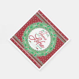 Guardanapo De Papel Lar é onde a esquerda é feita!