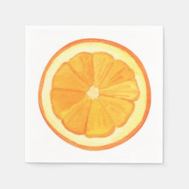Guardanapo De Papel Laranja - Papel Napkins