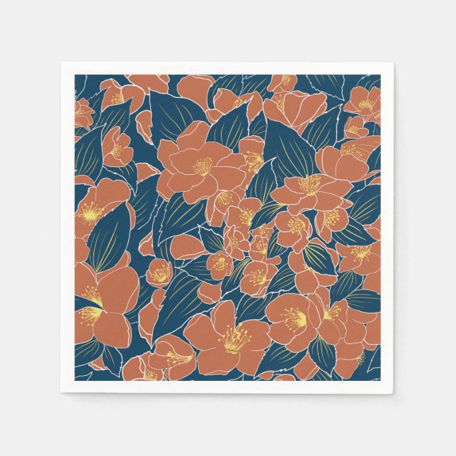 Guardanapo De Papel Laranjas doces (Frente)