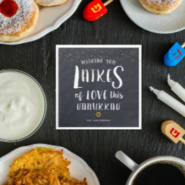 Guardanapo De Papel Latkes de Amor | Festa de Hanukkah