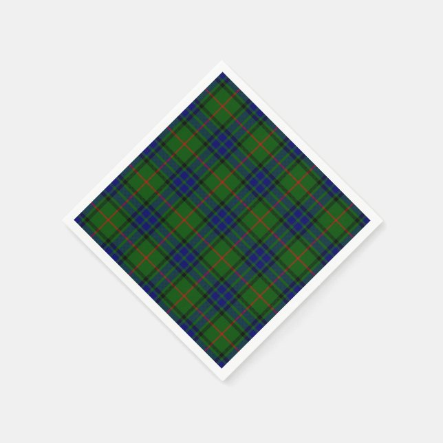 Guardanapo De Papel Lauder Tartan Xadrez Papéis Napkins (Canto)