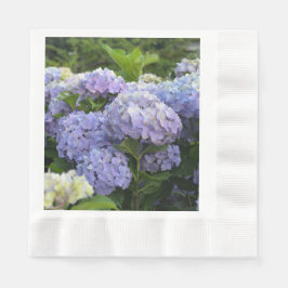 Guardanapo De Papel Lavanda e Lilac Hortensia Hydrangea Flowers