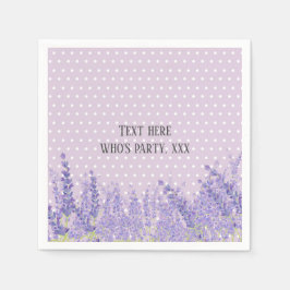 Guardanapo De Papel lavanda, elegante, moderno, moderna, floral, roxo