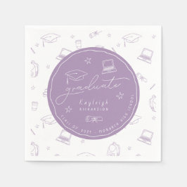 Guardanapo De Papel Lavanda personalizada Napkins