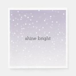 Guardanapo De Papel Lavanda White Boketi Roxo Confetti