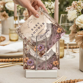 Guardanapo De Papel Lavender Meadow Peaks Baby Shower