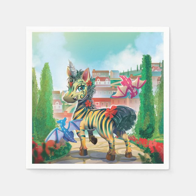 Guardanapo De Papel Lee Neigh Paper Napkins (Frente)