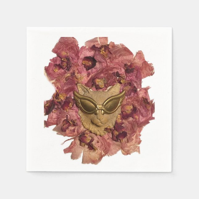 Guardanapo De Papel Legal Cat Napkins (Frente)
