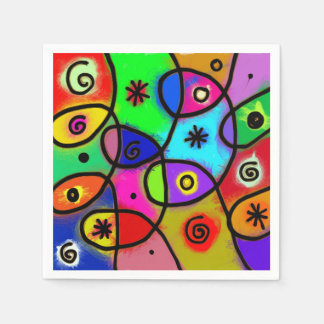 Guardanapo De Papel Legal e Funky Napkins