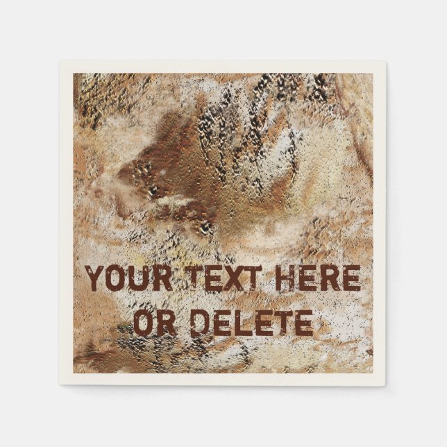 Guardanapo De Papel Legal papel russo personalizado Napkins (Frente)