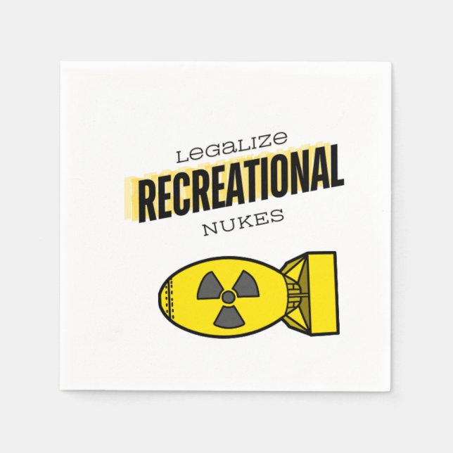 Guardanapo De Papel Legalize tudo (Frente)