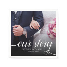 Legant Our Story Photo Wedding Manuscrito