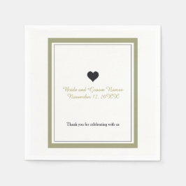 Guardanapo De Papel Legenda da fronteira Dourada