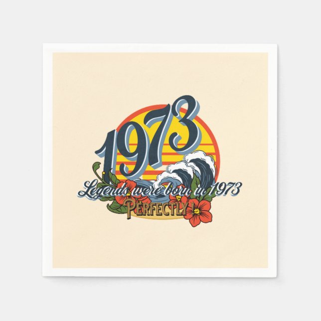 Guardanapo De Papel legends were born in 1973 (Frente)