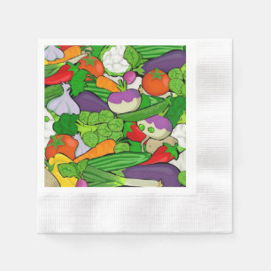 Guardanapo De Papel Legumes misturados